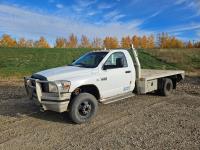 2007 Dodge 3500 HD 4X4 Dually Day Cab Flat Deck Truck