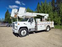 1991 Ford F800 S/A Day Cab Bucket Truck