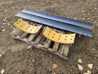 (2) 6 Ft Grader Blades (2) Cutting Edges