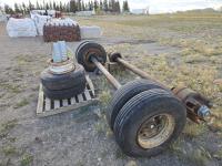 (2) 10 Ft Wide 20000 lb Lowboy Axles