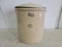 20 Gallon Crock with Lid