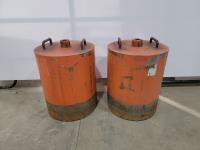 (2) 16 Inch Diameter Concrete Coring Bits