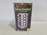 20 Jar Rotating Spice Carousel