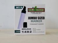 10 Piece Jumbo Size Permanent Markers