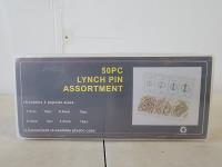 50 Piece Lynch Pin Assortment Kit