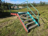 (2) Metal Stair Cases