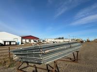 (14) 20 Ft X 7 Ft Chain-Link Panels with Security Barbed Wires