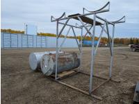 Fuel Tank Stand with (2) 300 Gallon Diesel Tanks