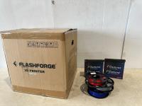 Flashforge 3D Printer and Qty of Filiment