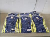 (6) Avenger FR Blue High Viz Coveralls - Size 50T