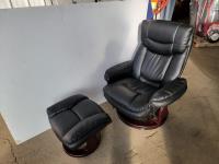 Electric Heated Chair and Foot Stool