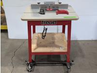 Freud Router Table with Sears Router and Micro-Adjust