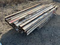 (23) Logging Trailer Bunk Stakes