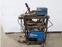 Miller XMT Welder On Wheeled Cart