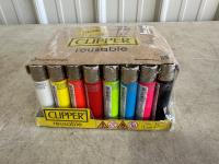 Case of 48 Reusable Clipper Lighters