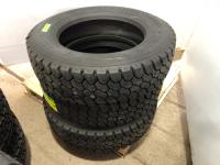 (3) Grizzly 225/70R19.5 Tires