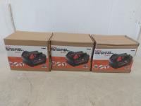 (3) Milwaukee M18 Batteries