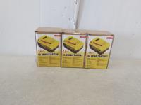 (3) DeWalt 6A 20V Batteries