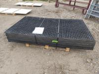 (10) 1 Inch X 48 Inch X 78 Inch Poly Grating