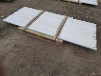 (40) 7-1/2 Ft X 3 Ft Corrugated Tin Sheets