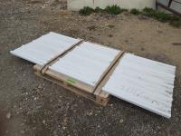 (40) 7-1/2 Ft X 3 Ft Corrugated Tin Sheets