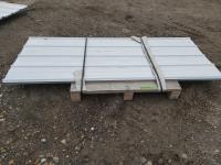 (40) 7-1/2 Ft X 3 Ft Corrugated Tin Sheets