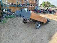 Custombuilt 8 Ft S/A Flat Deck Utility Trailer