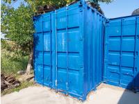 Shipping Container w/ Shelving, Lights