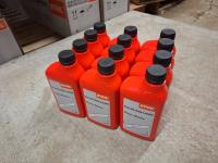 Qty of (12) 1 Litre Chain Oil