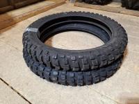 Qty of (2) Dirt Bike Tires