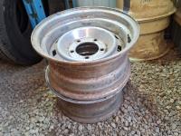 Qty of (2) 15X7.5 Truck Rims