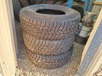 Qty of (3) 265/75R16 Tires