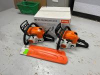 Qty of (2) Stihl MS181C Gas Chainsaws