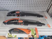 Qty of(3) Stihl Hand Saws