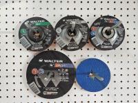 Qty of misc grinder discs