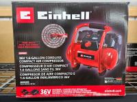 Einhell 36V 1.6 Gallon Cordless Compact Air Compressor