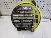 King Industrial Arctic Flex 50 Ft X 3/8 Inch Hybrid Polymer Industrial Air Hose