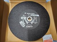 (7) Walter 11-D143 14 Inch X 1/8 Inch X 1 Inch Portacut Discs