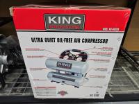 King Industrial Ultra Quiet Oil-Free Air Compressor