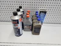 Qty of Husqvarna Shop Fluids