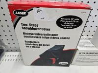 Laser Two-Stage Snowblower Cover, 6V/12V Smart Battery Charger and Backup Alarm