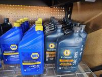 (10) Napa 10W-30 Motor Oil and (16) Klondike SAE 30 CF-2 Engine Oil