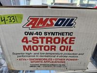 (12) 946 ml Amsoil 4-Stroke 0W-40 Synthetic Motor Oil