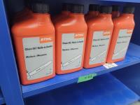 Qty of (9) Stihl Chain Oil