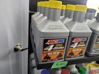 Qty of (7) Amsoil 4-Stroke Synthetic Motor Oil SAE 0W-40