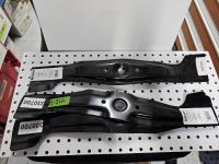 Qty of (3) Mower Blades 20-3/4 Inch - 21-1/4 Inch