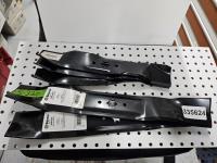 Qty of (3) 14.5 Inch Blades W/ (2) Mower Blades to Fit Mtd 400 and 600 Series Mowers