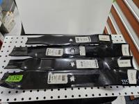 Qty of (4) Mower Blades 16 Inch - 21 Inch