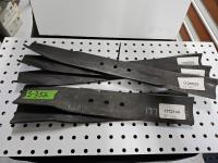 (5) Mower Blades 15 Inch - 18 Inch