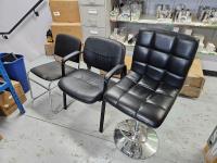 Qty of (3) Office Chairs